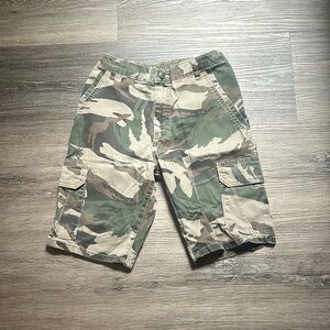 Wrangler Camo Cargo Shorts boys